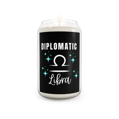 Libra Zodiac Scented Candle - Diplomatic Aroma for Astrology Lovers