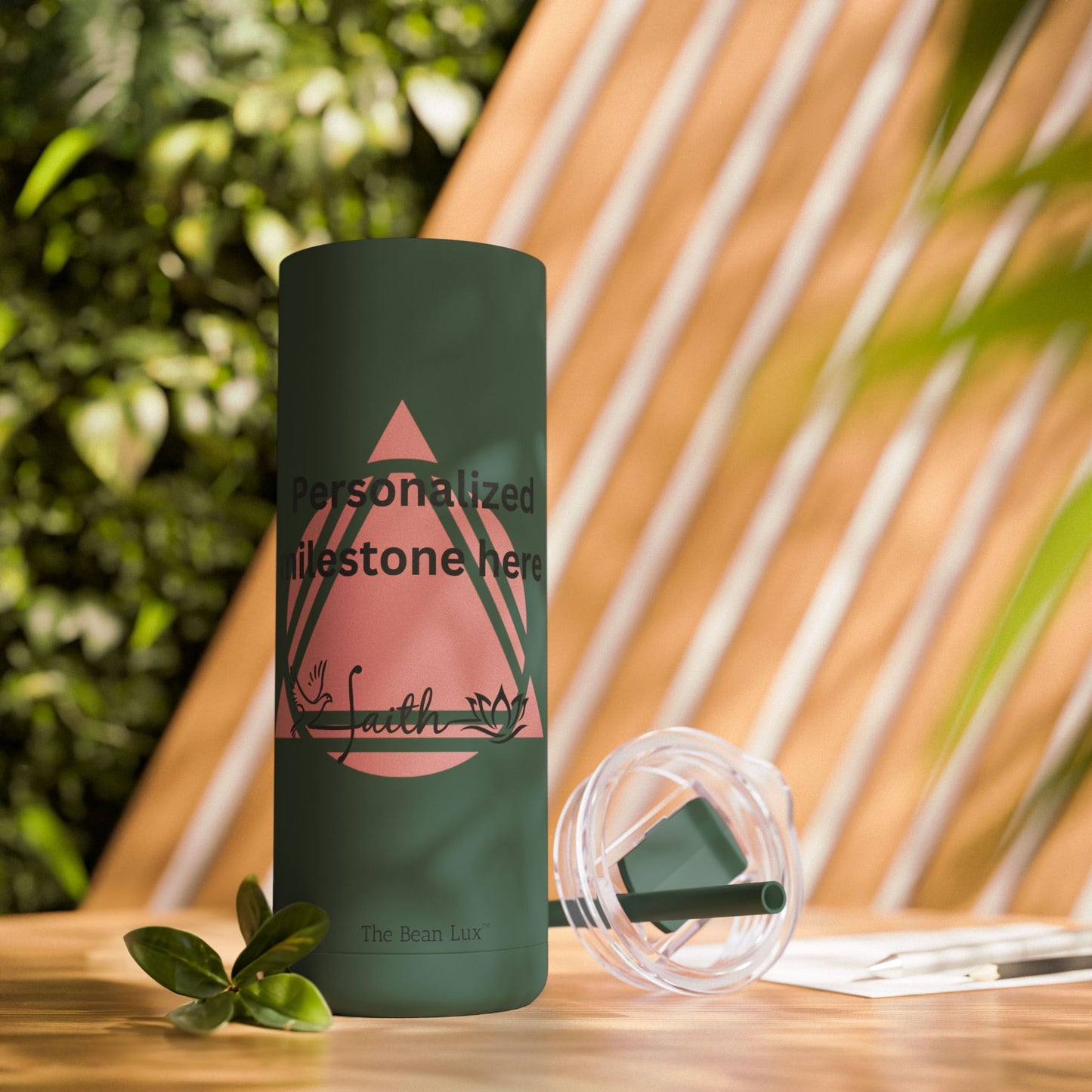 The Bean Lux™ Personalized Premium Tumbler 20oz, Milestone-Sobriety