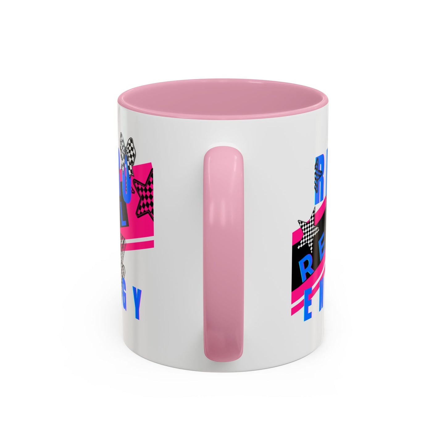 Retro Rebel Mug, 90s Pop Culture Nostalgia, "Bangs to the Ceiling"