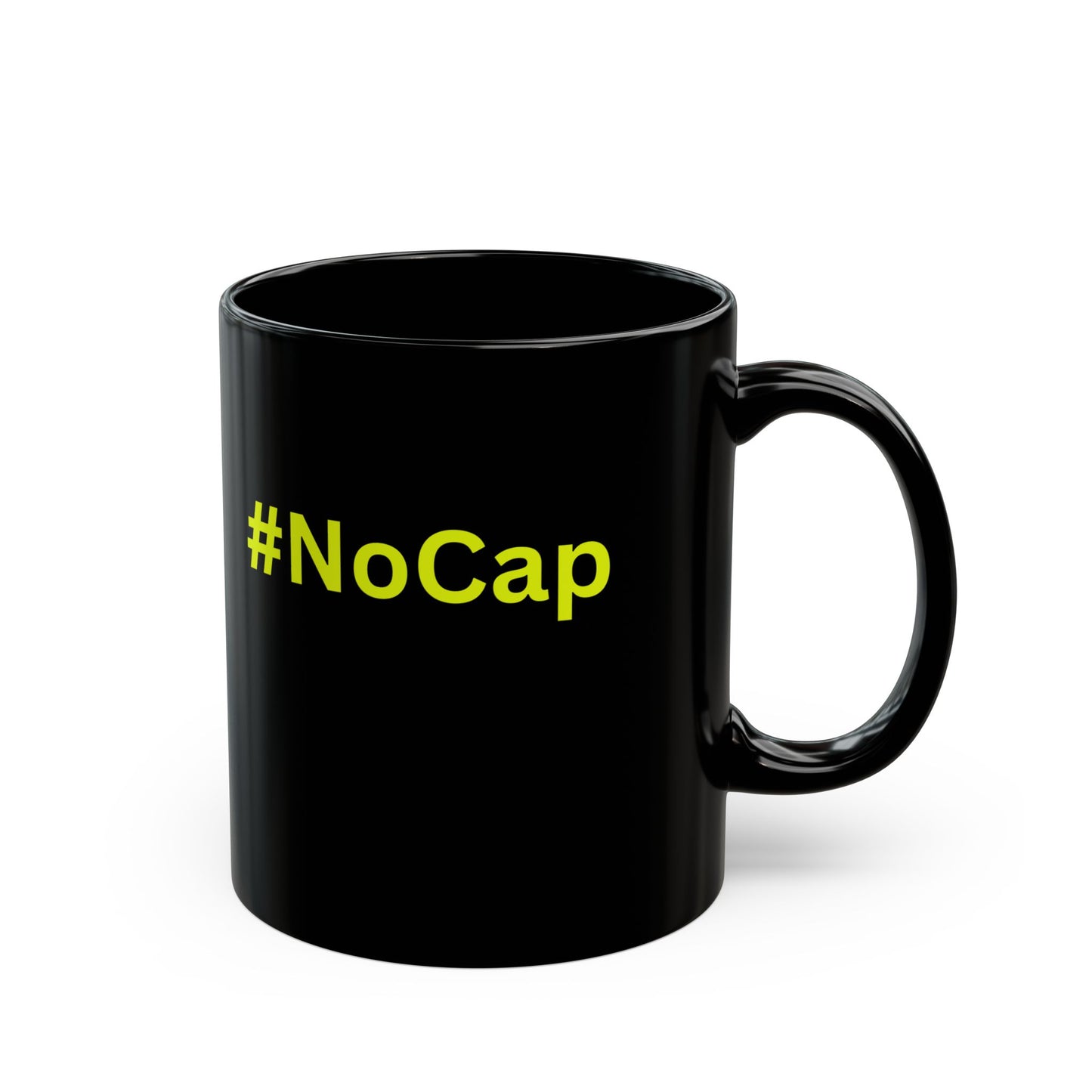 Taza negra inspirada en TikTok