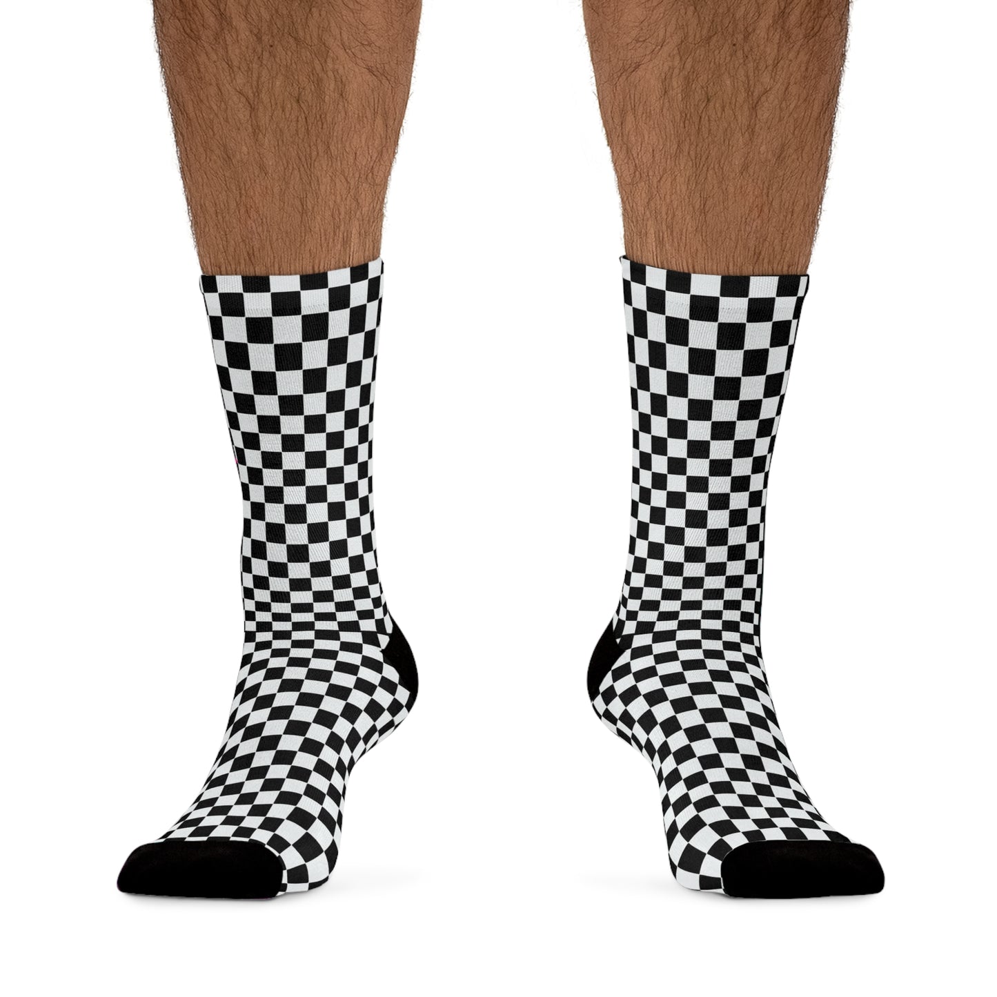 U★ckwithable-ish Retro-Rebel Teal/Hot Pink Recycled Poly Socks