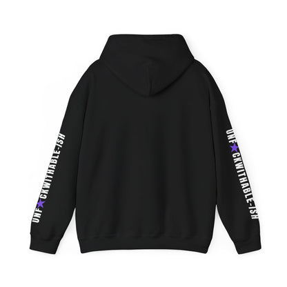 Unisex Unf★ckwithable-Ish Hoodie – Purple Star Edition, Streetwear Apparel