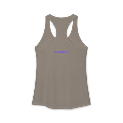 UNF★CKWITHABLE-ISH™ Women's Racerback Tank, 3 Colors Leopard Star