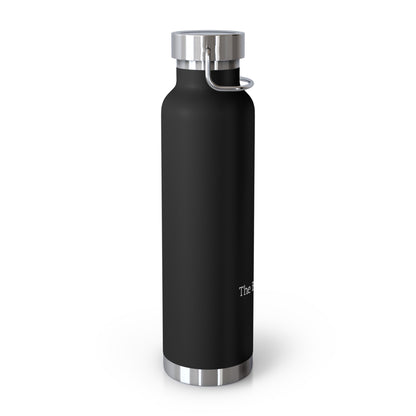 The Bean Lux™ Premium Water Bottle, Copper Vacuum Insulated 22oz - Stylish + Functional, 3 Colors