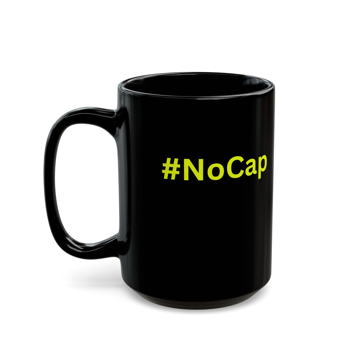 Taza negra inspirada en TikTok