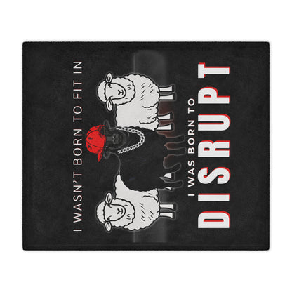 Black Sheep Bundle - Born to Disrupt Edition, Soft AF Minky Blanket + Matching Journal
