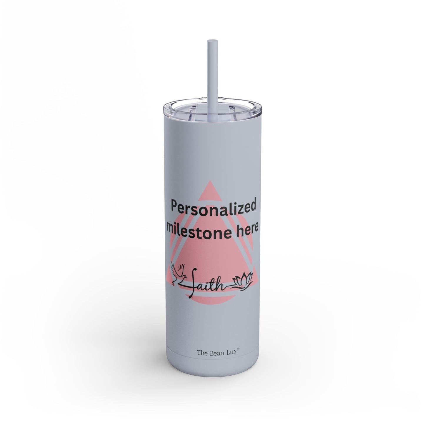 The Bean Lux™ Personalized Premium Tumbler 20oz, Milestone-Sobriety