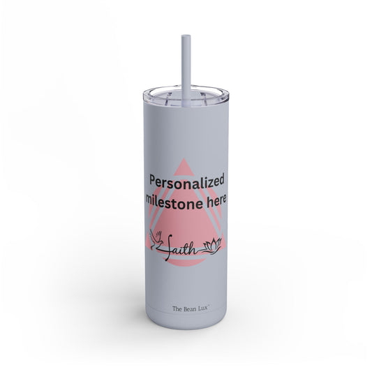 The Bean Lux™ Personalized Premium Tumbler 20oz, Milestone-Sobriety
