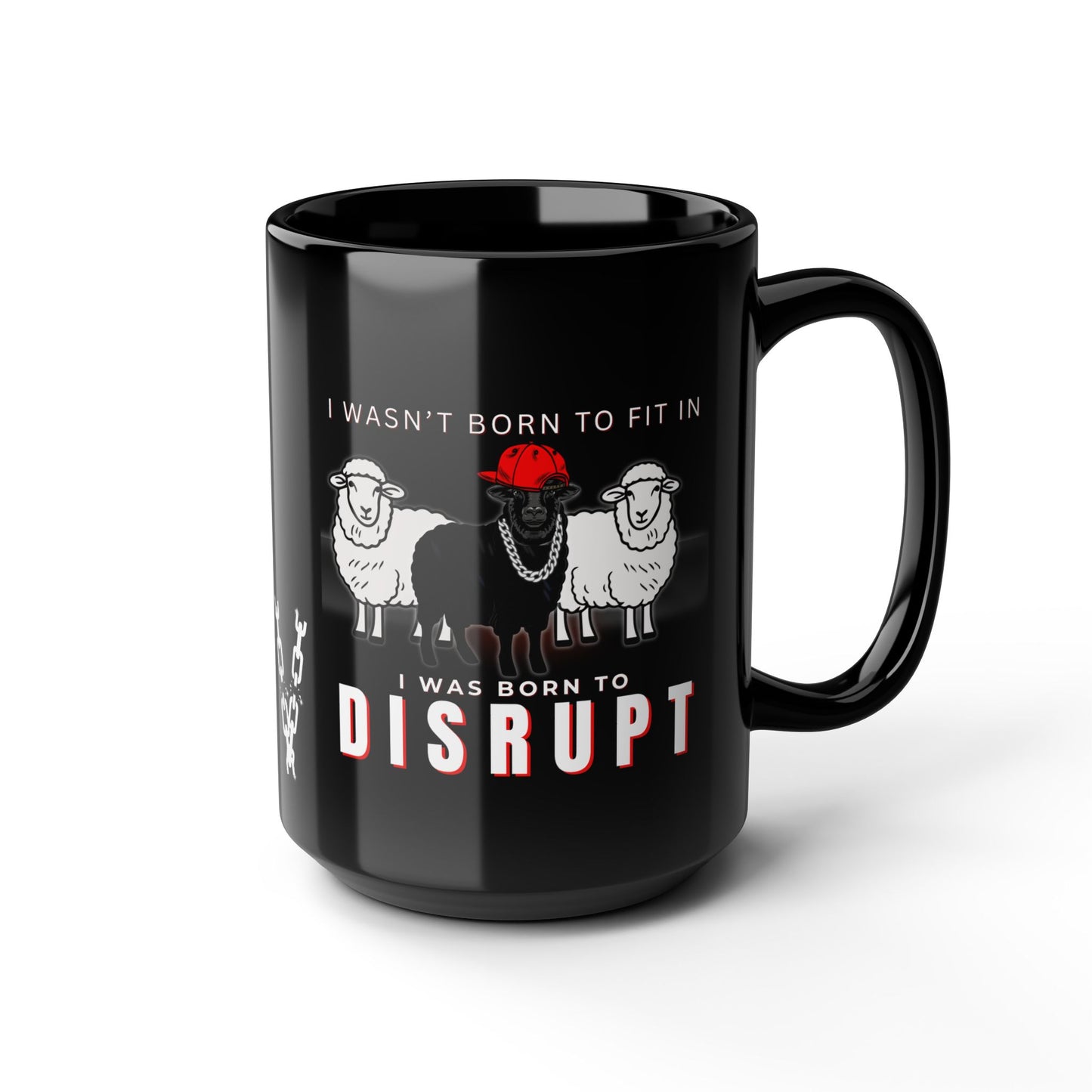 Black Sheep Born to Disrupt Bundle – Terry Cloth Hoodie + Mug + Soy Candle