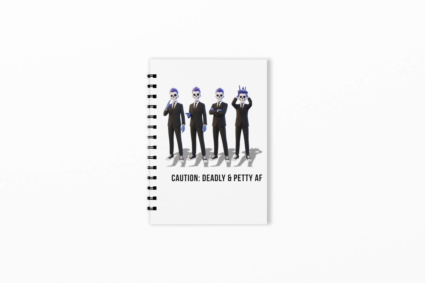 Custom Graphic Spiral Notebook - Ruled Line