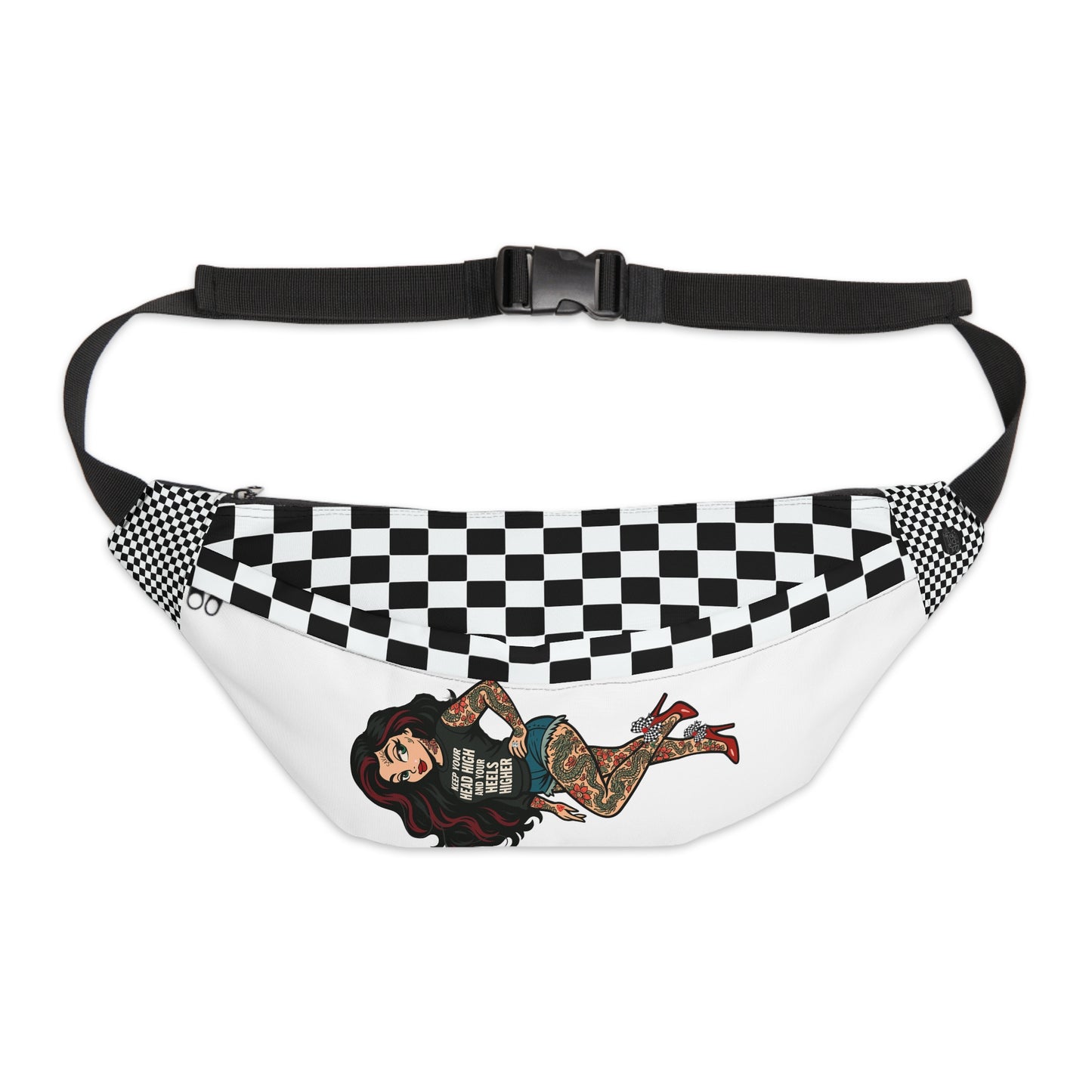 Tattoo Babe Large Fanny Pack, Retro Rebel Edition 4 Savage Colors