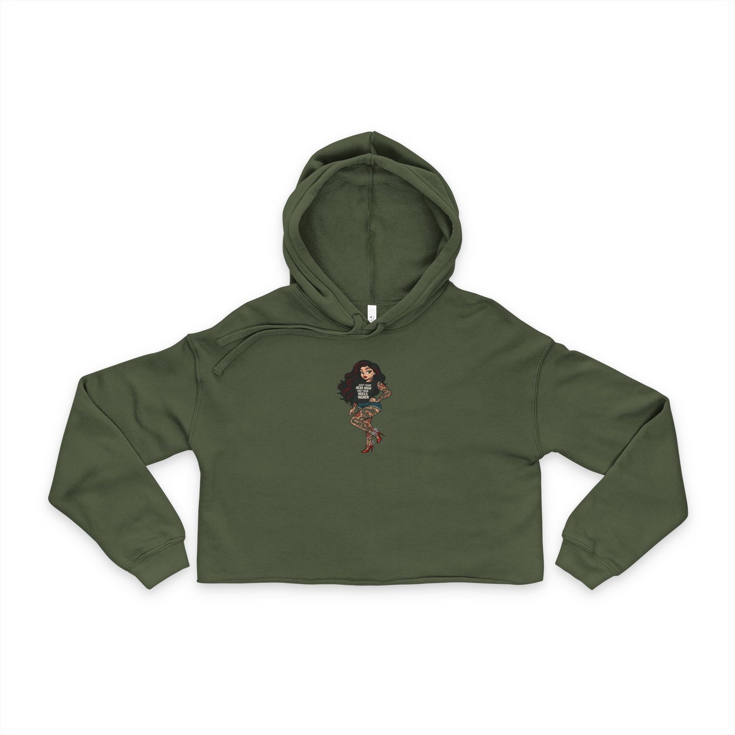 Women's Tattooed & Unbothered Bundle – Cropped Hoodie + Mug