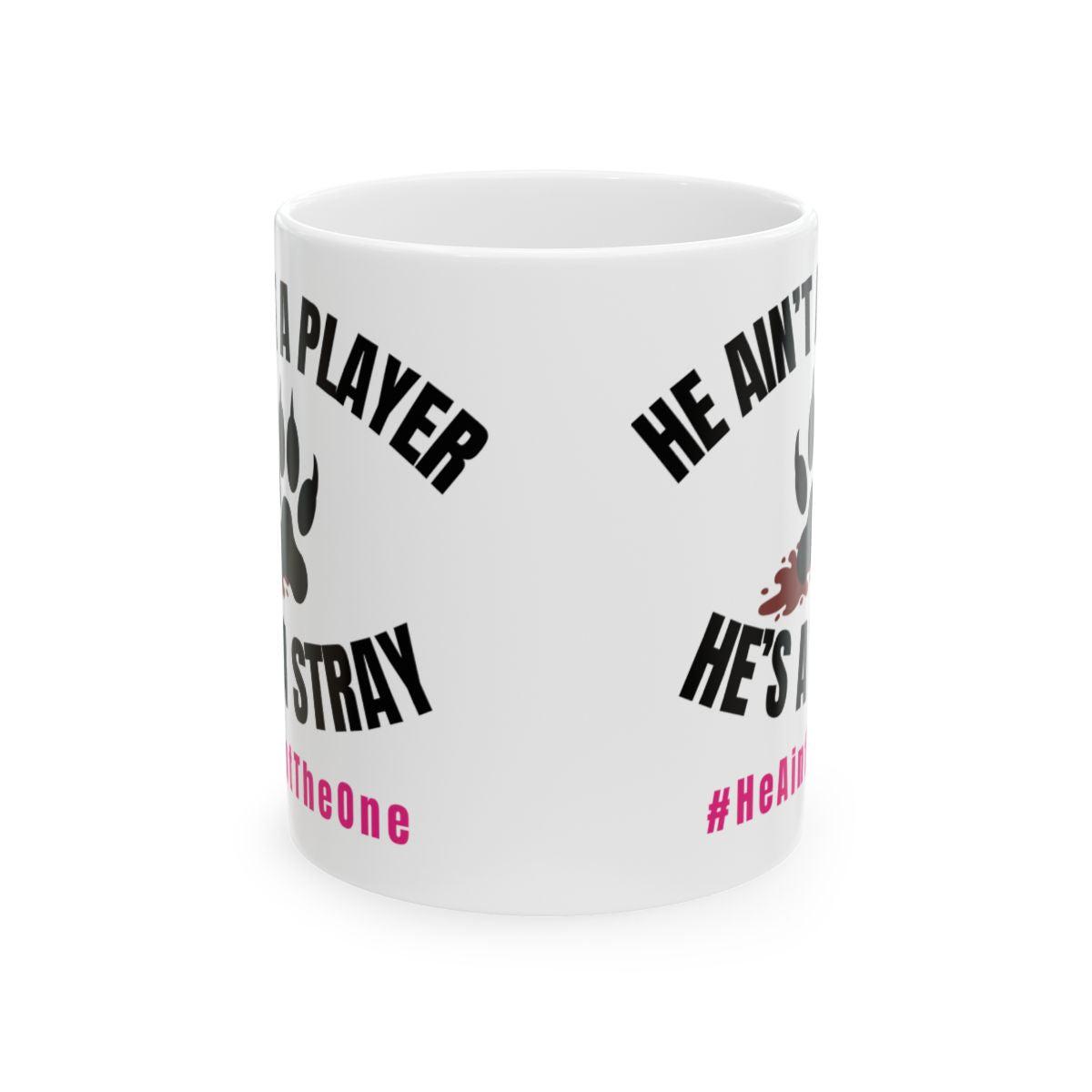 Funny Ceramic Mug, He’s a Player