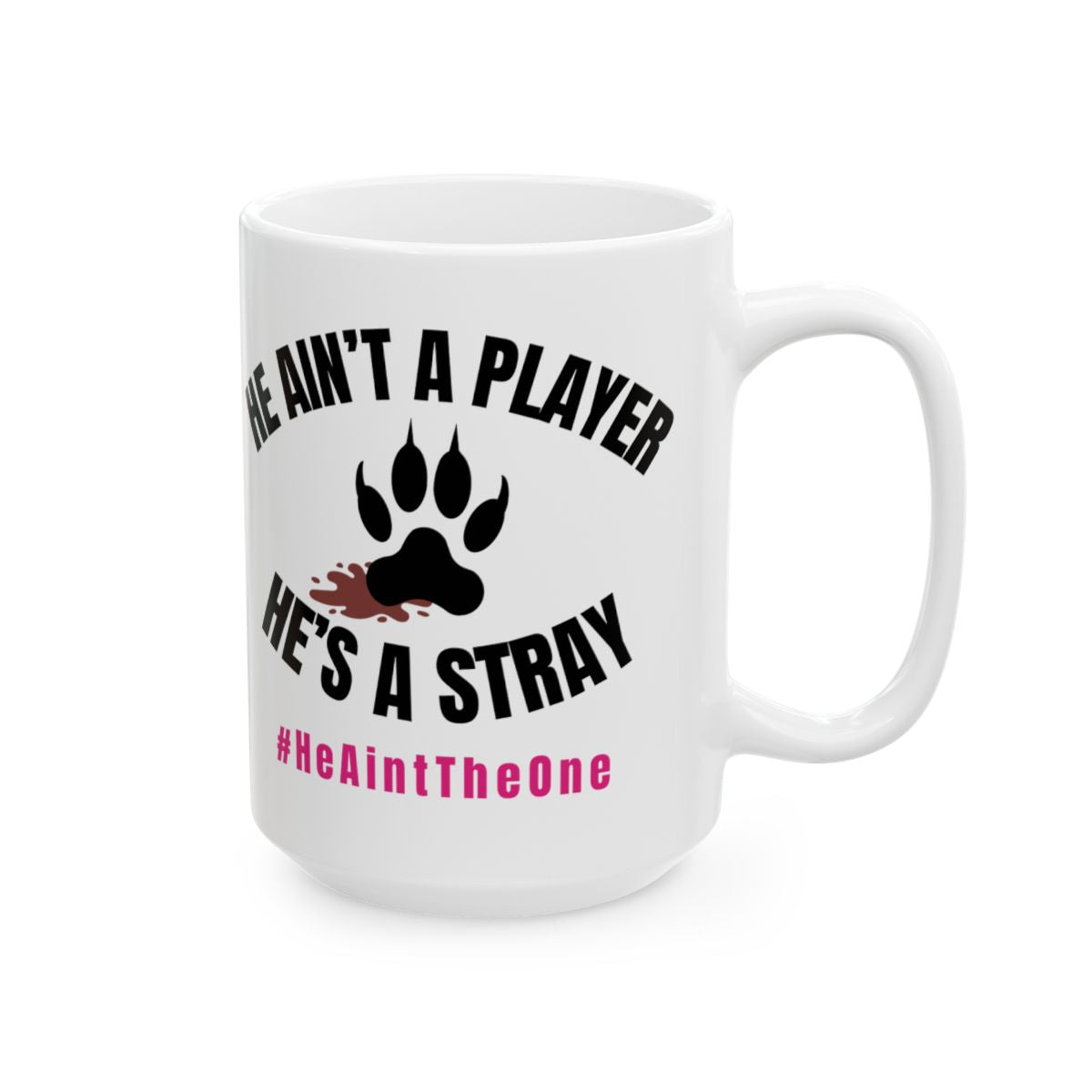 Funny Ceramic Mug, He’s a Player
