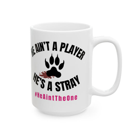 Funny Ceramic Mug, He’s a Player