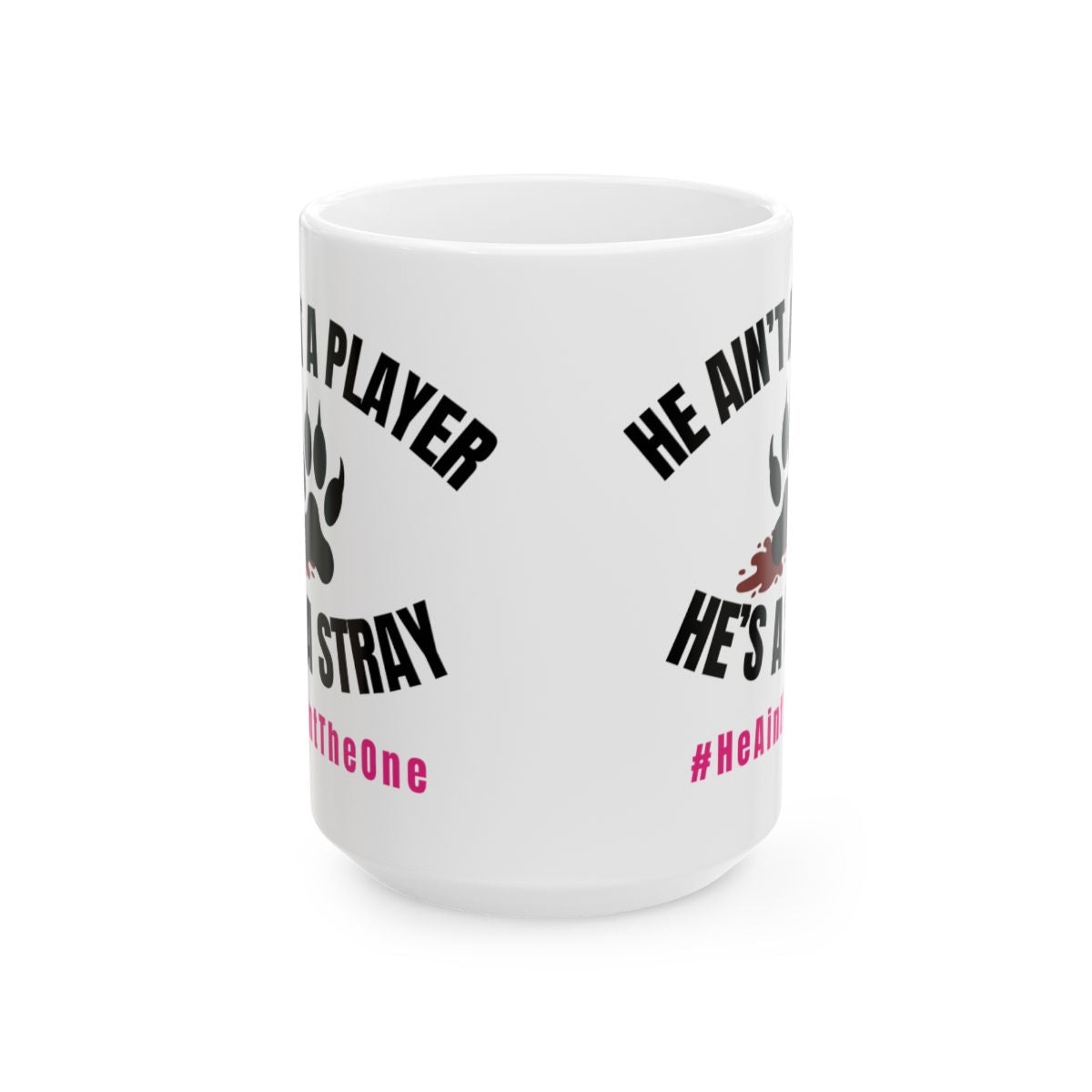 Funny Ceramic Mug, He’s a Player