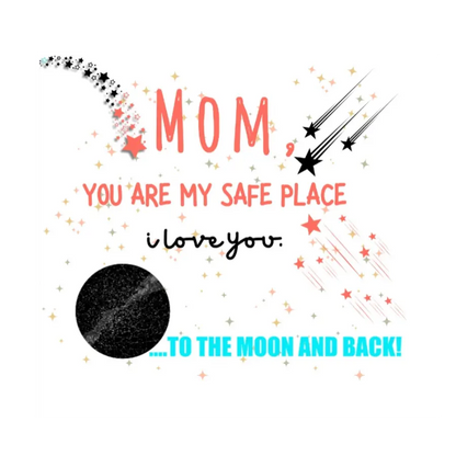 Custom Mug + Candle Bundle For Mom, "You Are My Safe Place" Star Map Gift Set On Sale The Bean Grind