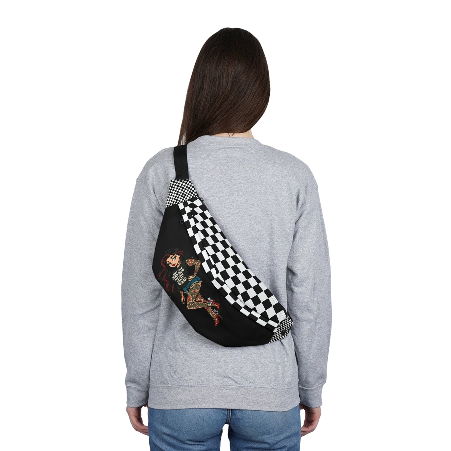 Tattoo Babe Large Fanny Pack, Retro Rebel Edition 4 Savage Colors