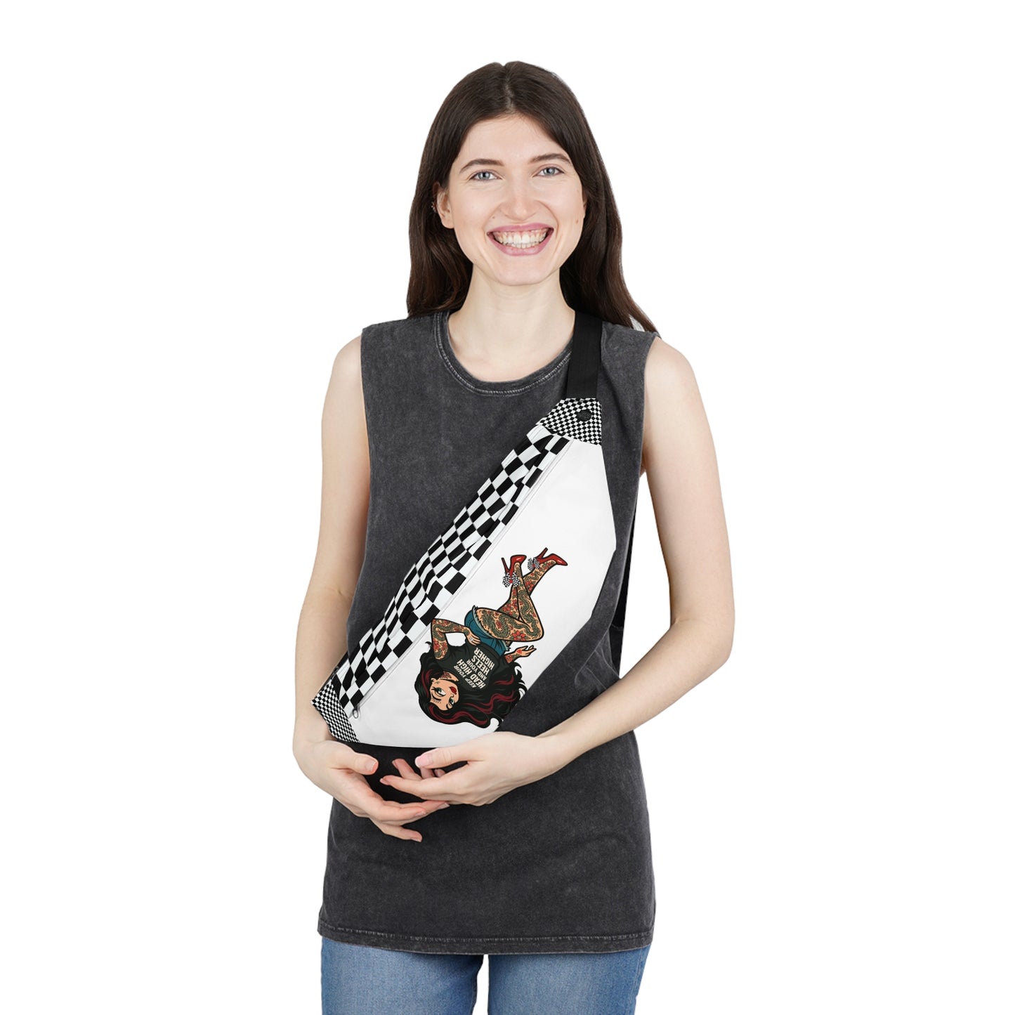 Tattoo Babe Large Fanny Pack, Retro Rebel Edition 4 Savage Colors
