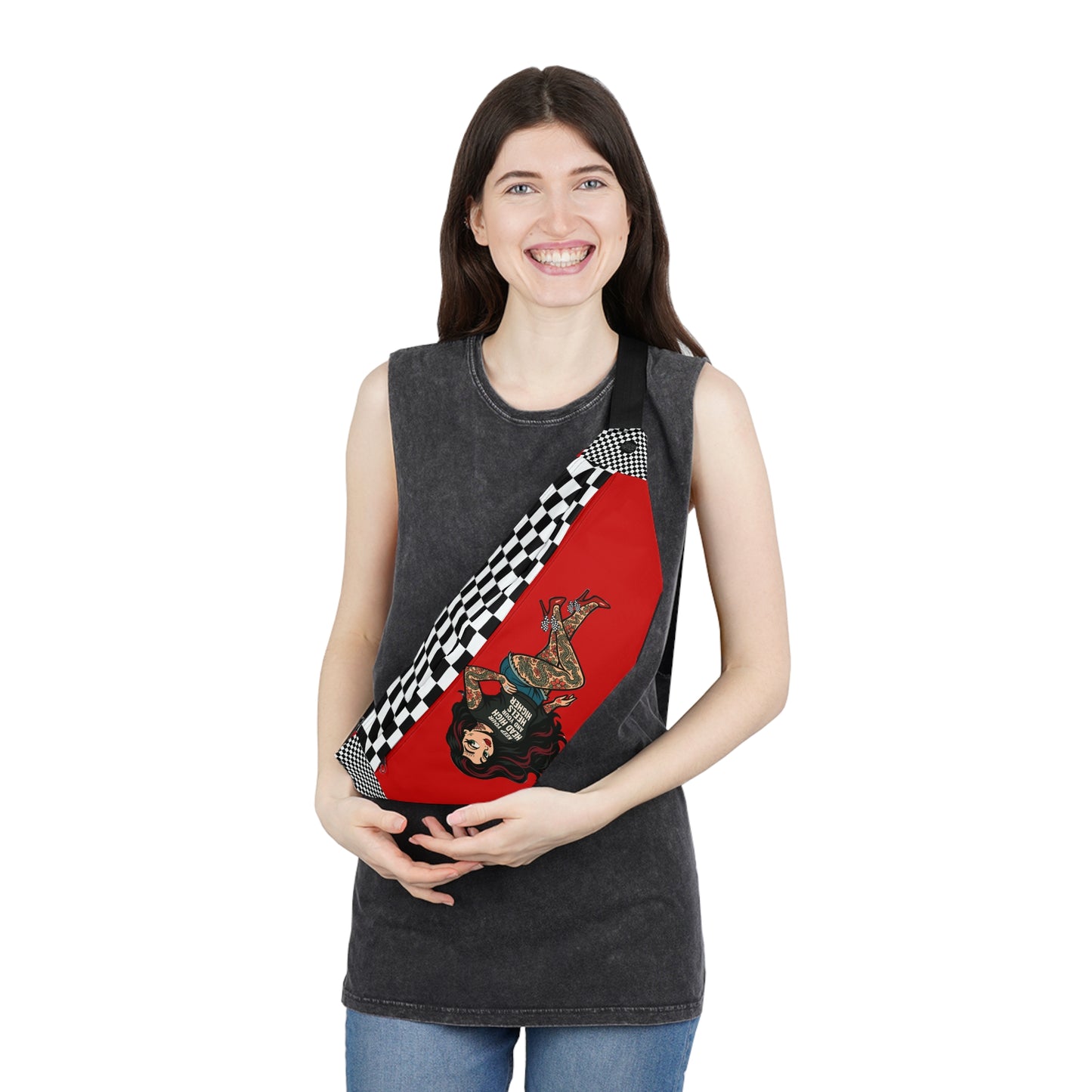 Tattoo Babe Large Fanny Pack, Retro Rebel Edition 4 Savage Colors