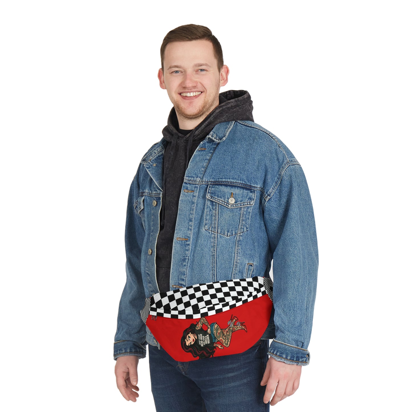 Tattoo Babe Large Fanny Pack, Retro Rebel Edition 4 Savage Colors