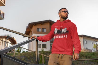 Streetwear Fashion French Terry Hoodie, Black Sheep - Born to Disrupt Edition