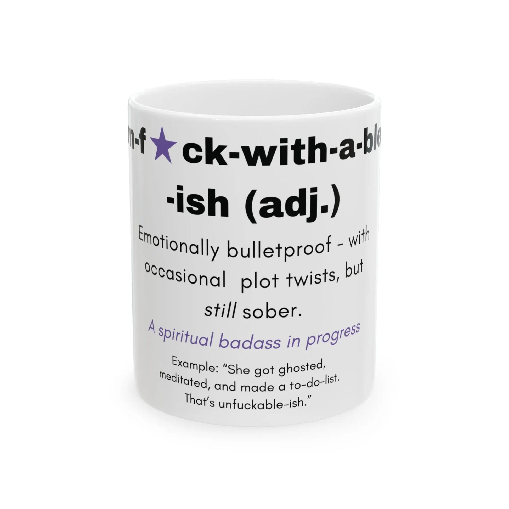 Unfuckable-ish recovery coffee mug 
