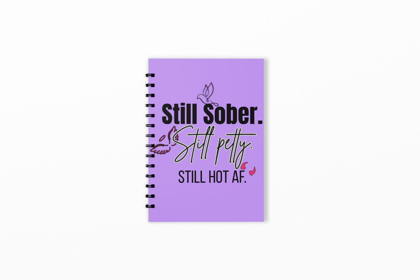 Custom Graphic Spiral Notebook - Ruled Line