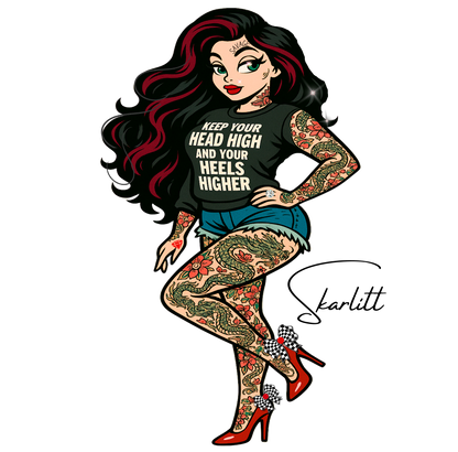 Skarlitt Pin-Up Recovery Queen The Bean Grind 