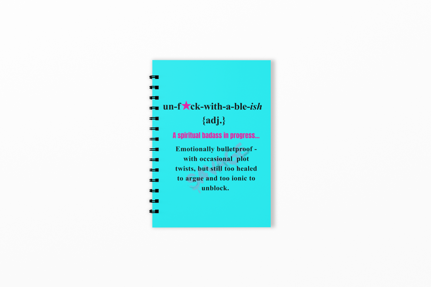 Custom Graphic Spiral Notebook - Ruled Line