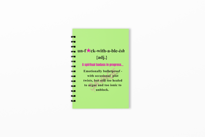 Custom Graphic Spiral Notebook - Ruled Line