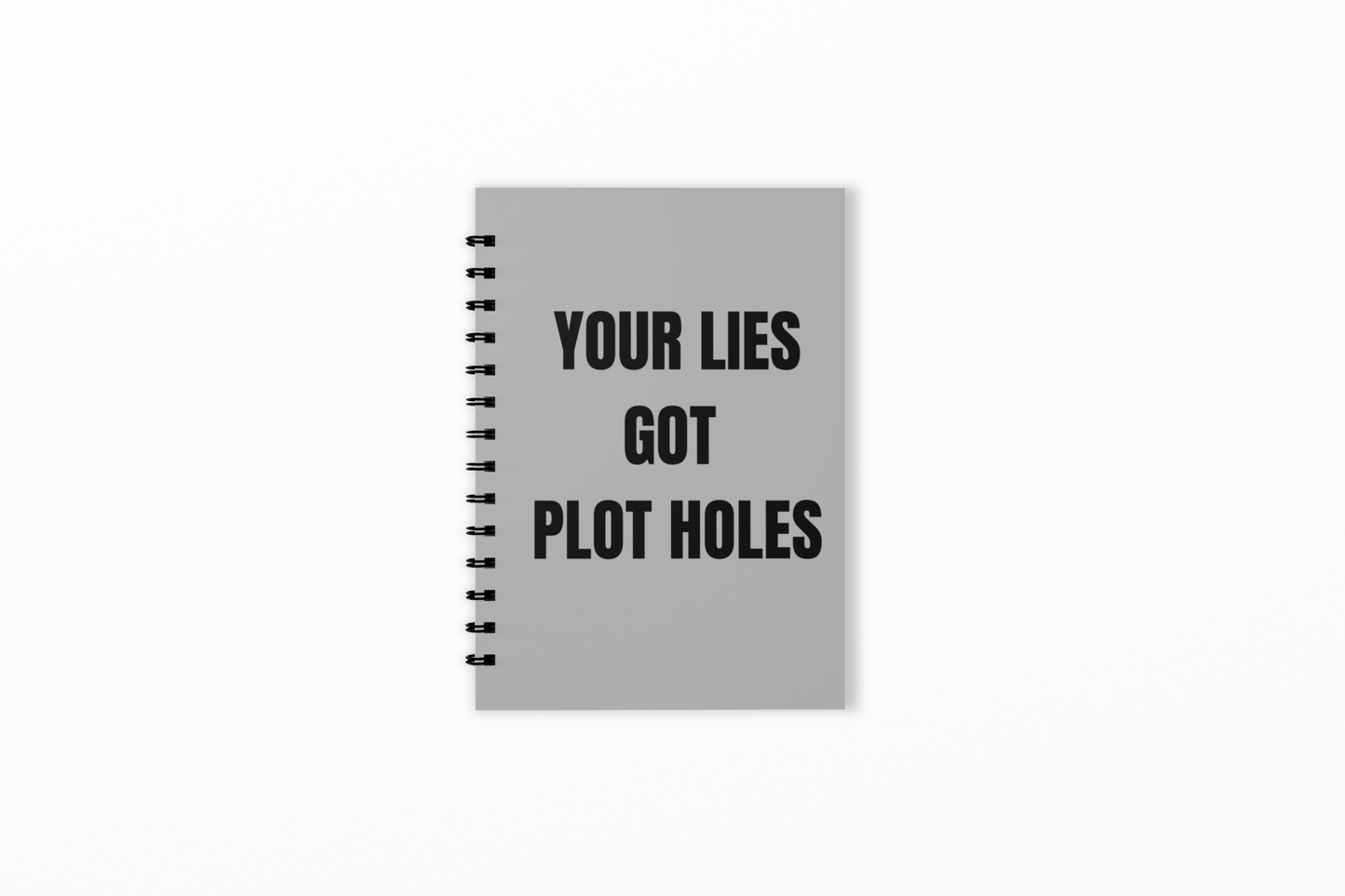 Custom Graphic Spiral Notebook - Ruled Line