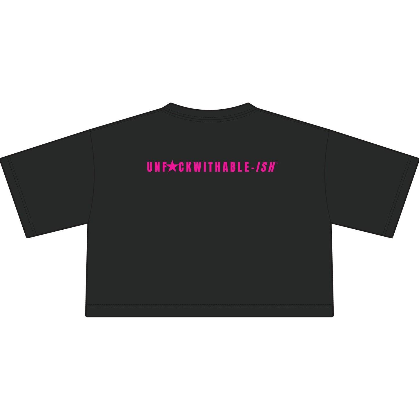 Vintage Rebel Streetwear Crop Top, Boxy Loose Fit - 2 Colors