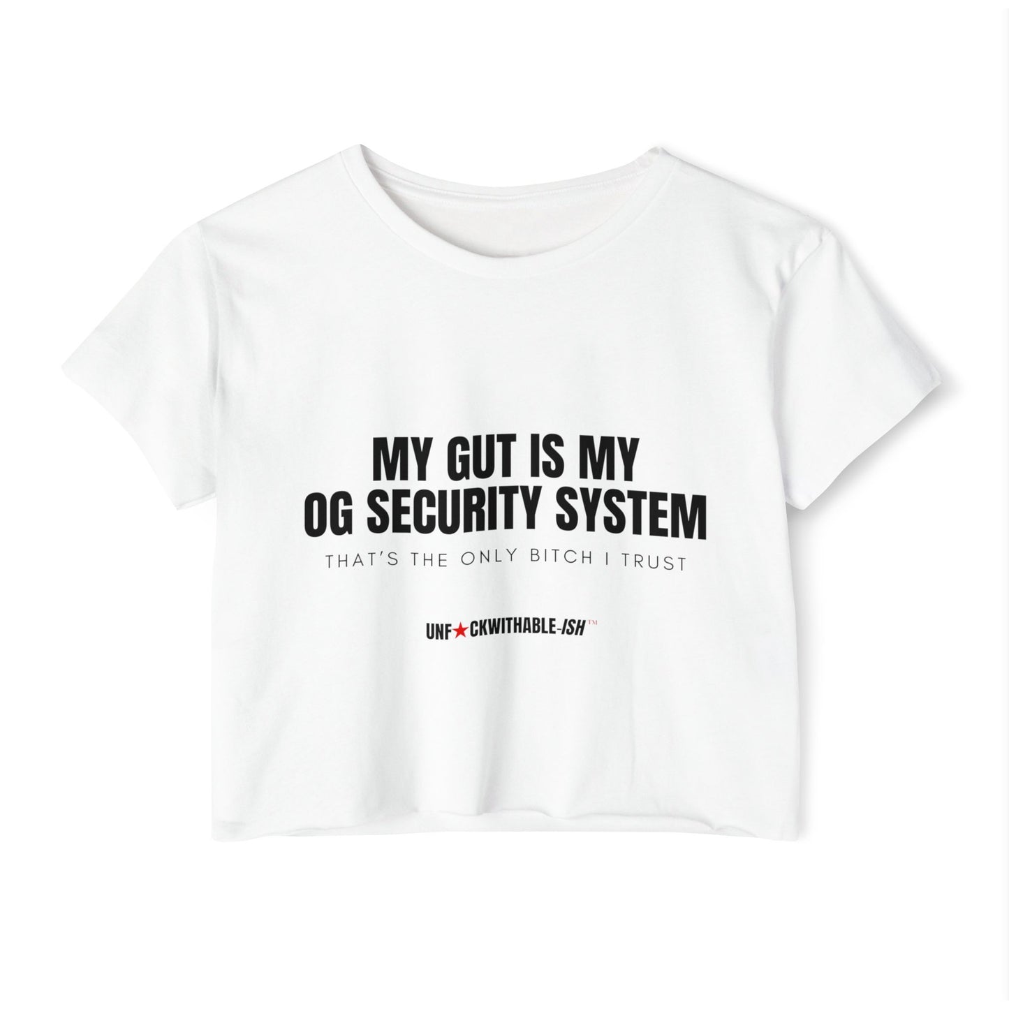 Street Style Crop Top, OG SECURITY SYSTEM, 3 Colors