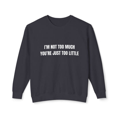 I Don’t Do Fun Size F★CK Boys, Adult Humor Crewneck Sweatshirt