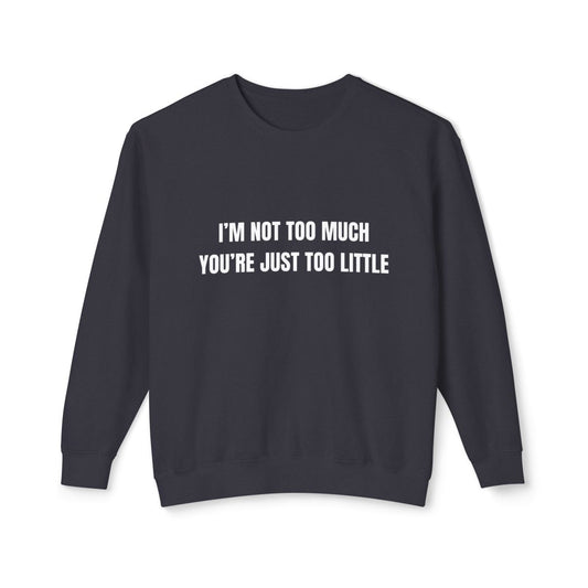 I Don’t Do Fun Size F★CK Boys, Adult Humor Crewneck Sweatshirt