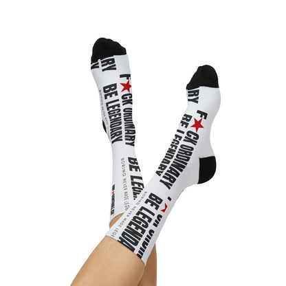 UNF★CKWITHABLE-ISH™ F★CK ORDINARY Unisex Crew Socks