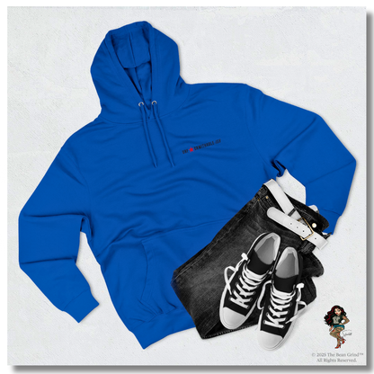 UNF★CKWITHABLE-ISH Tattoo Pin-Up Unisex Premium Fleece Pullover Hoodie — She Was Born To Stand Out, Behind the Walls Skarlitt