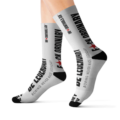 UNF★CKWITHABLE-ISH™ F★CK ORDINARY Unisex Crew Socks