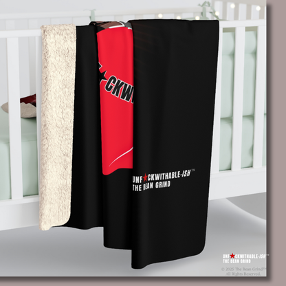 The Bean Grind Exclusive Cozy Minky Serpa Blanket: Skarlitt the Pin-Up Recovery Queen