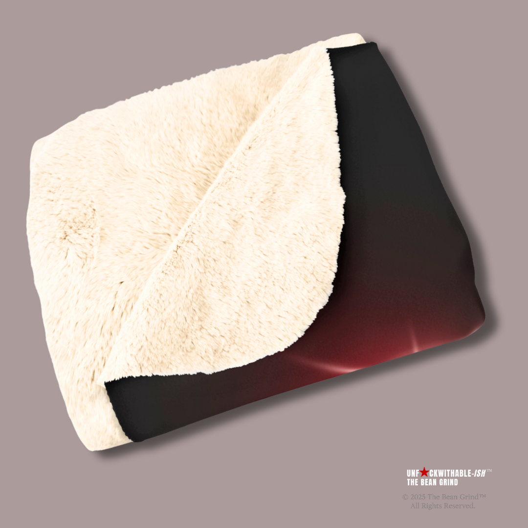 The Bean Grind Exclusive Cozy Minky Serpa Blanket: Skarlitt the Pin-Up Recovery Queen