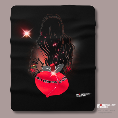 The Bean Grind Exclusive Cozy Minky Serpa Blanket: Skarlitt the Pin-Up Recovery Queen