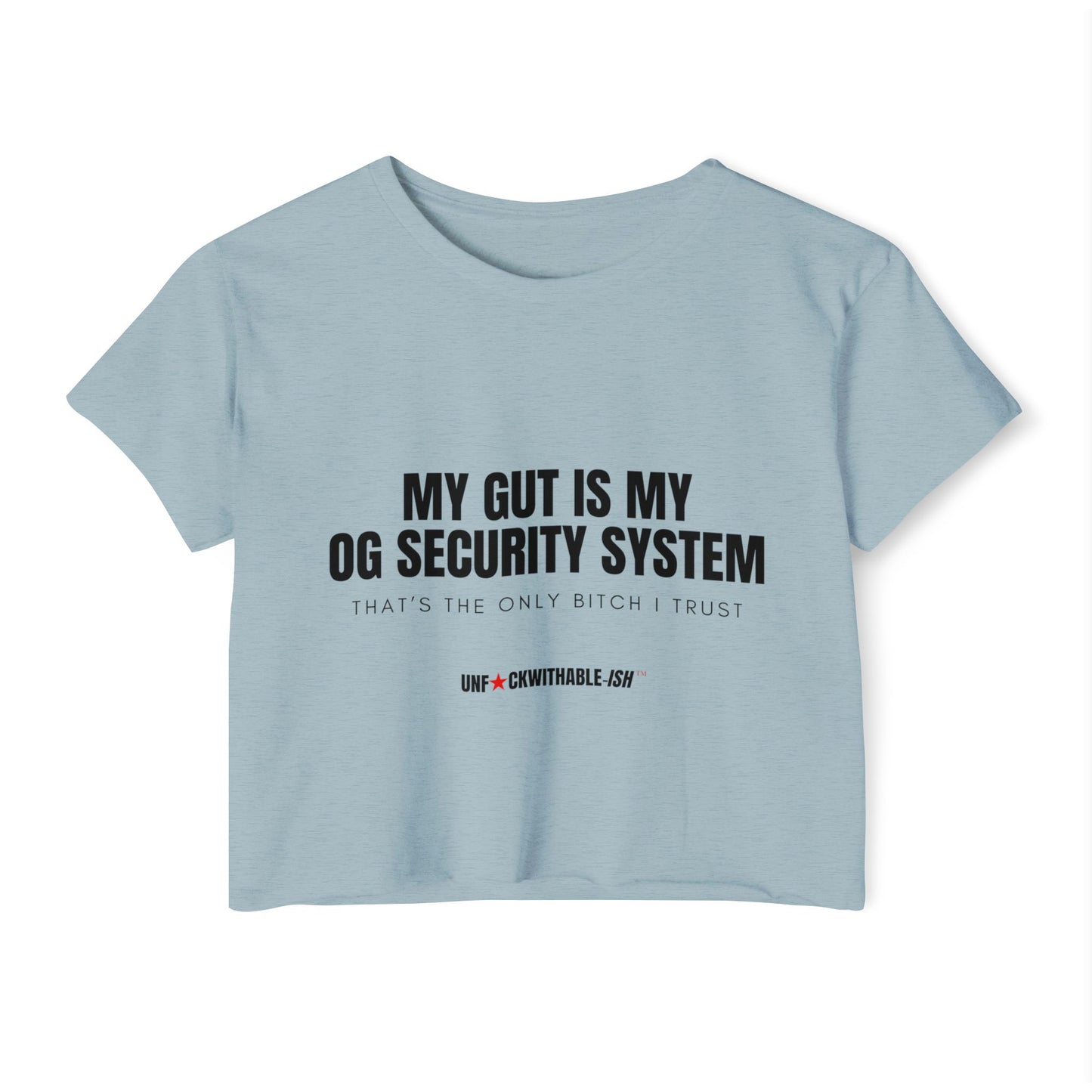 Street Style Crop Top, OG SECURITY SYSTEM, 3 Colors
