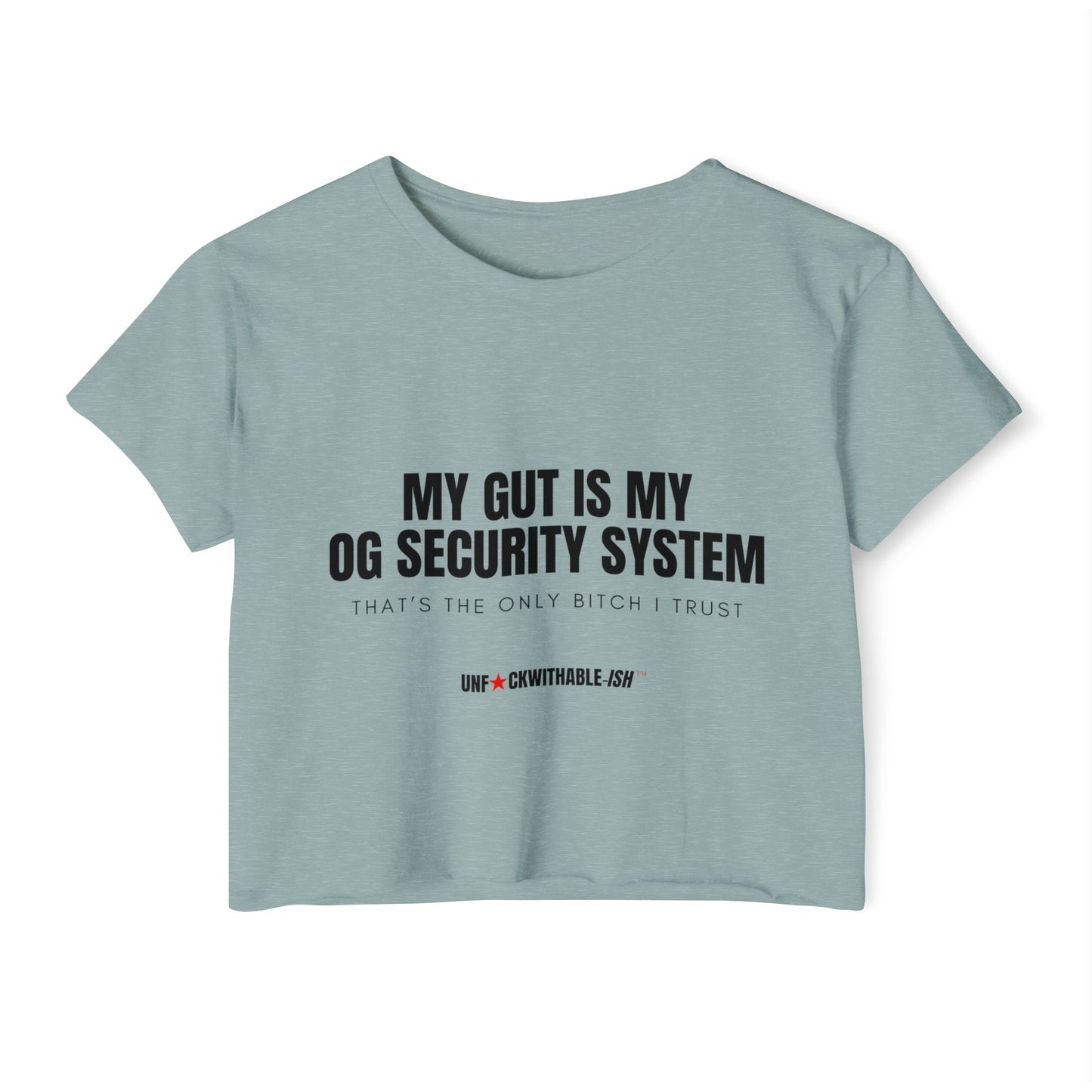 Street Style Crop Top, OG SECURITY SYSTEM, 3 Colors